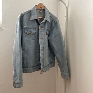 American Apparel Unisex Light Denim trucker Jacket